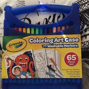 Crayola coloring Art Case Coloring Set for Kids 65 piece